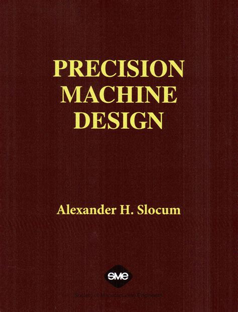 precision machine design slocum pdf